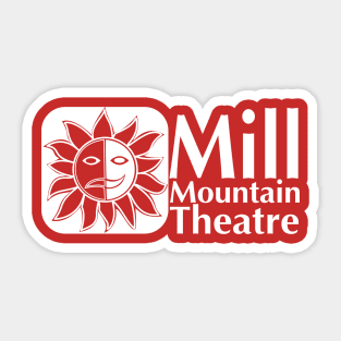 MMT White Logo Sticker